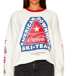 The Laundry Room Coca Cola U.S. Ski Team Crew Sweatshirt Limited Edition New S